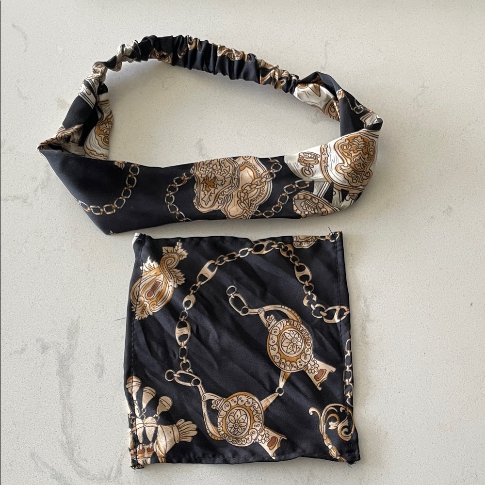 H&M Headband & Handkerchief Matching Set